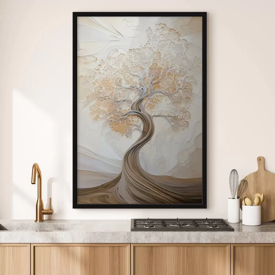 Fototapete Ein abstrakter Baum f49514