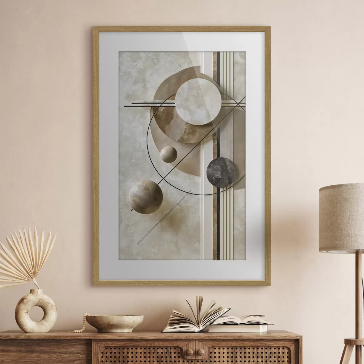 Poster Kreise und Energie f49516
