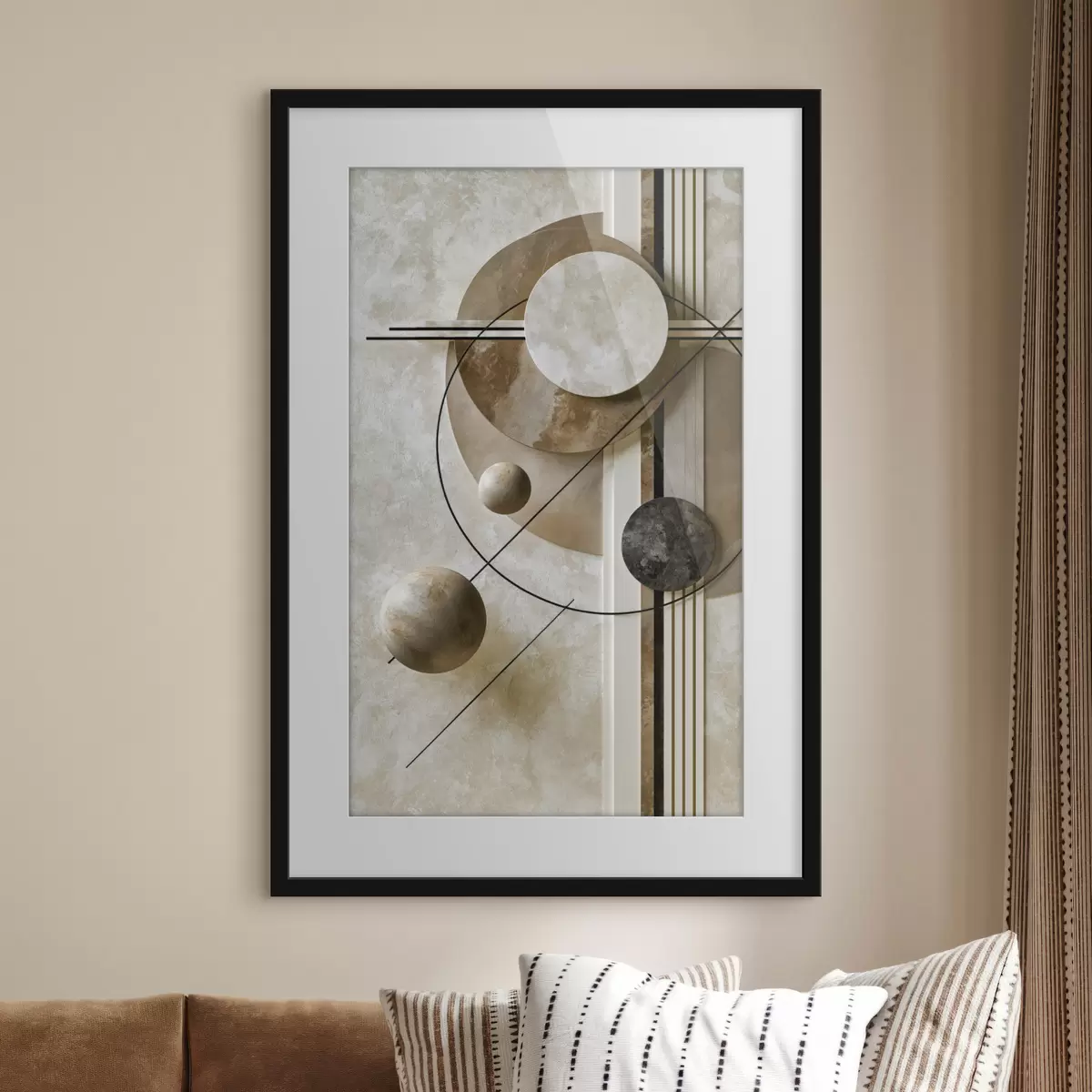 Poster Kreise und Energie f49516
