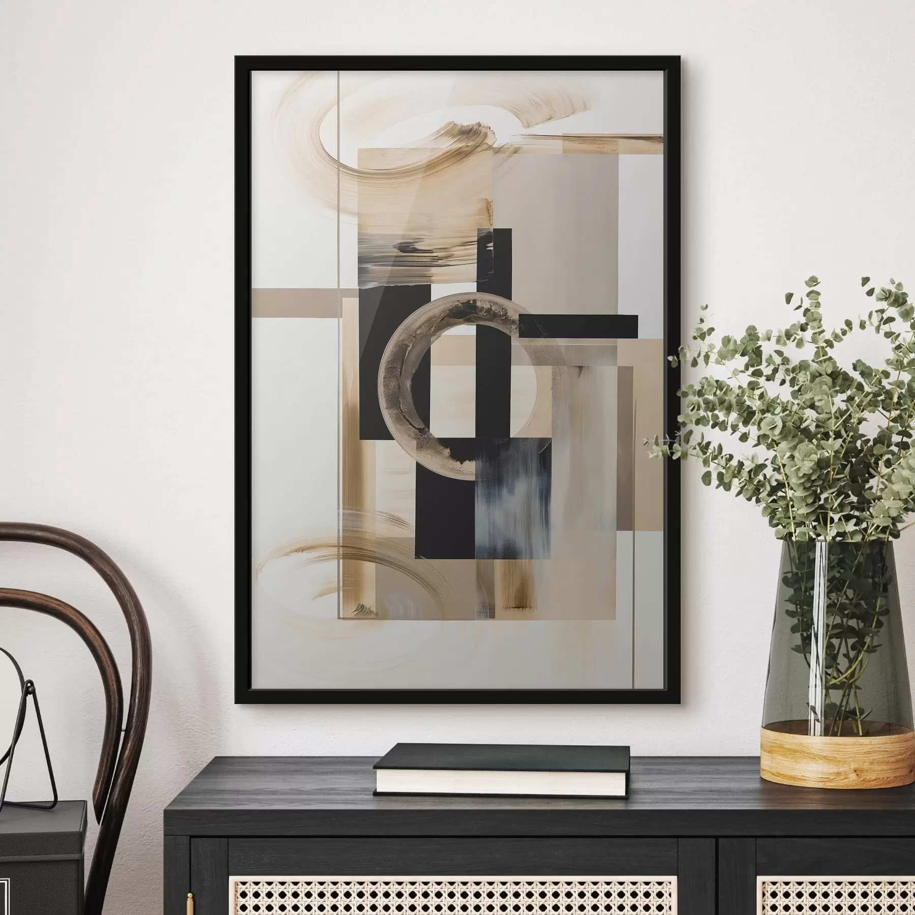 Fototapete Geometrie und Augenblick f49522