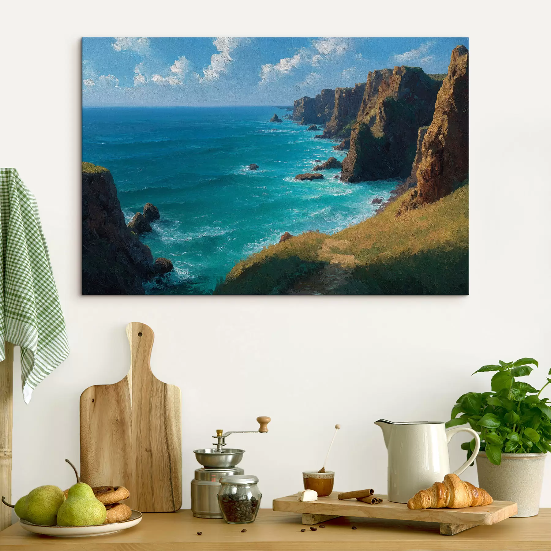 Fototapete Klippen und Meer s49639