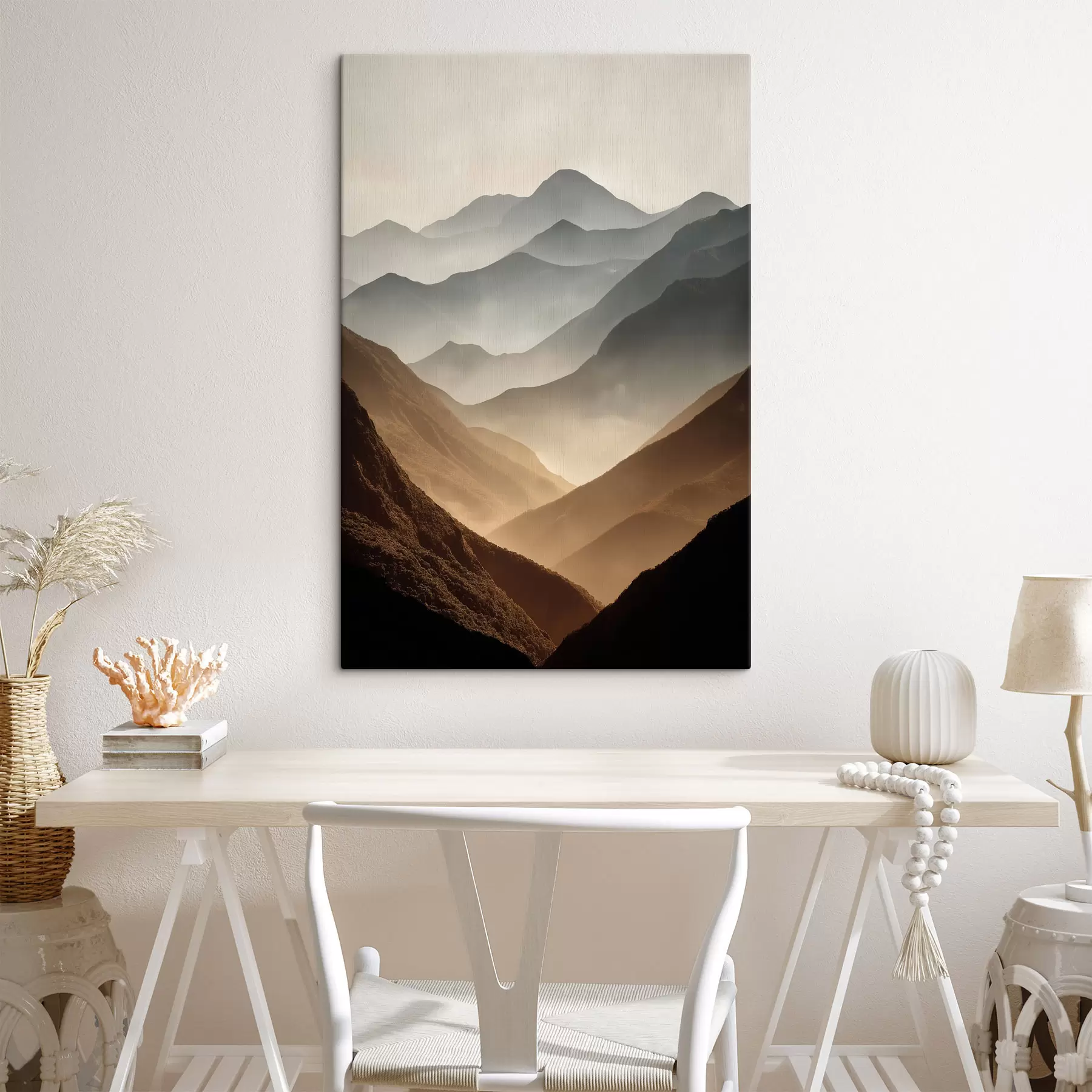 Fototapete Sanfte Berge s49643