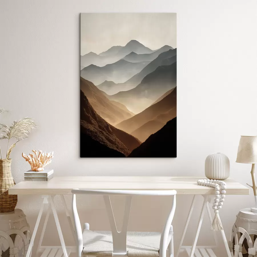 Fototapete Sanfte Berge s49643