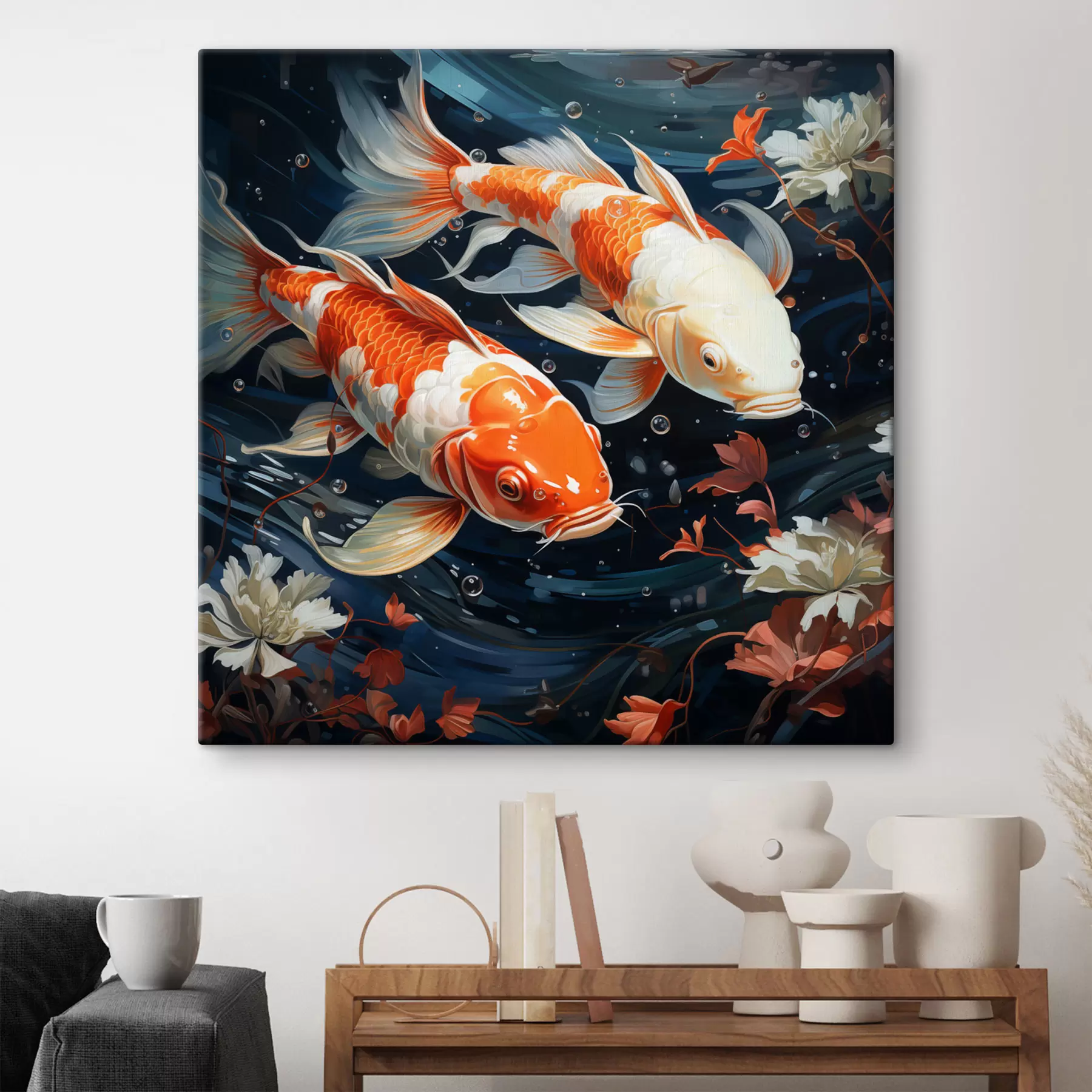 Fototapete Fisch im Wasser s49660