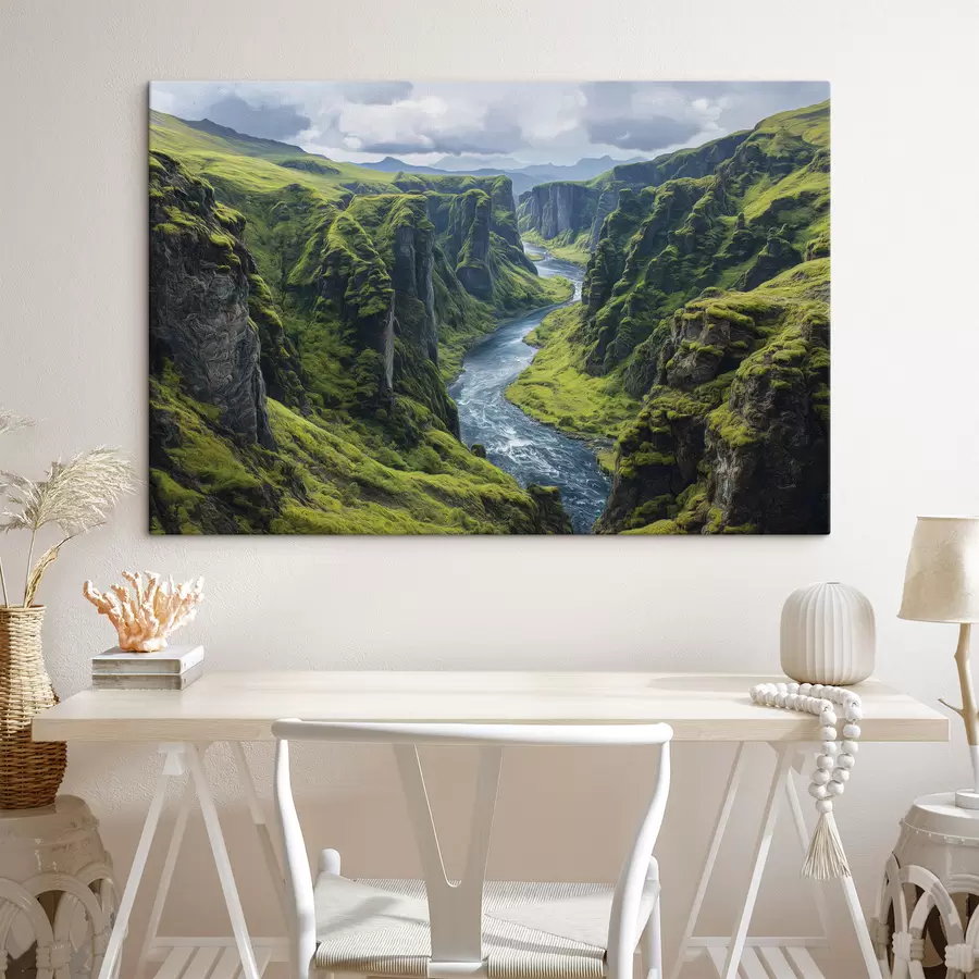 Fototapete Blick auf die Schlucht s49662