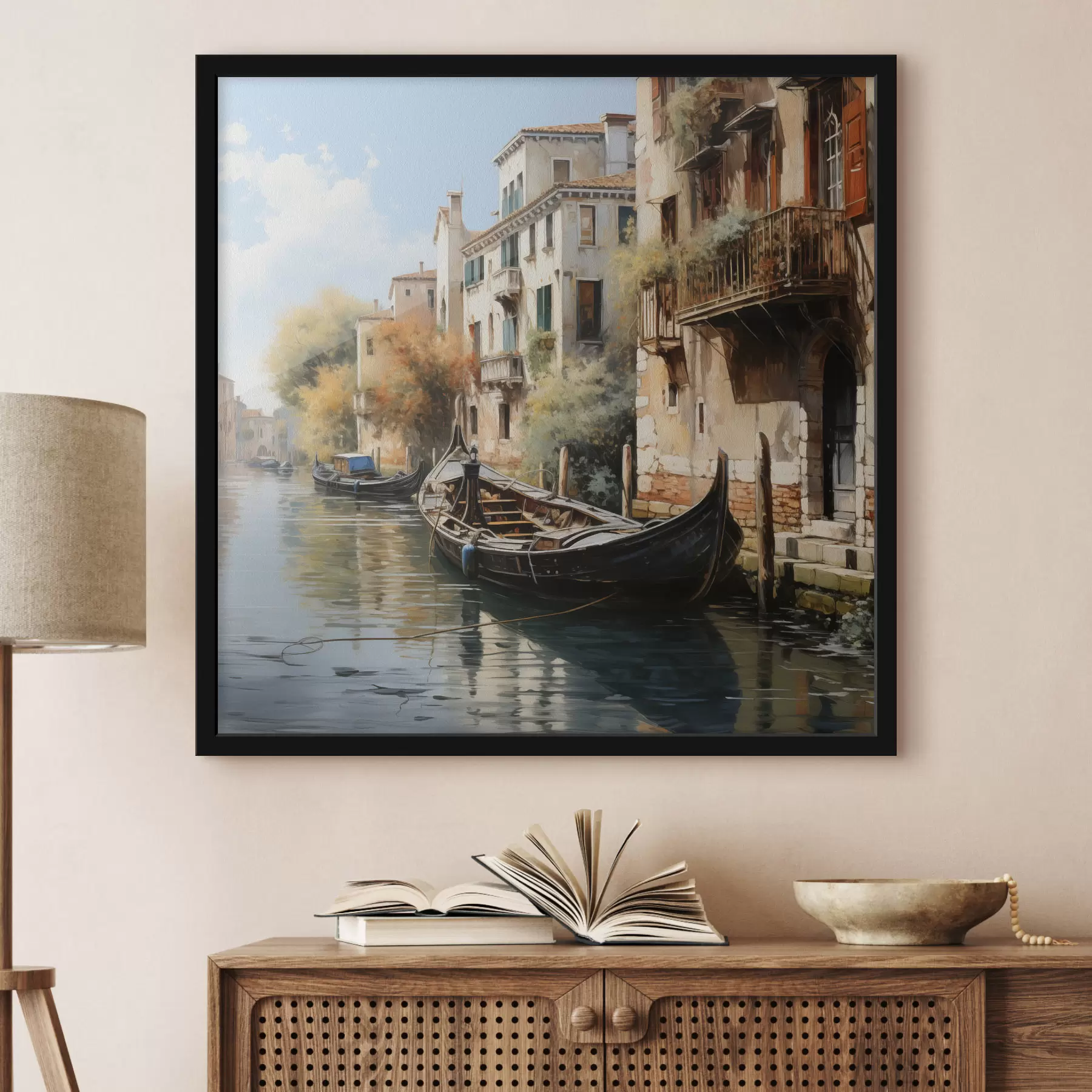 Fototapete Venezianische Stille f49636
