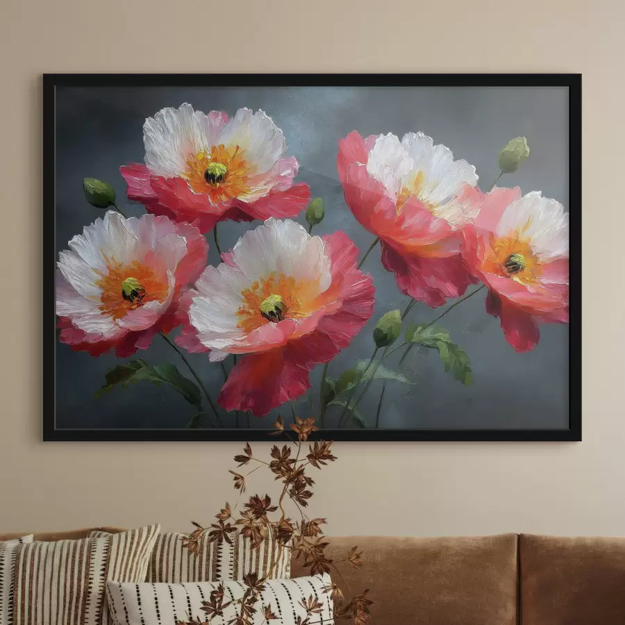 Fototapete Bunte Blumen f49640