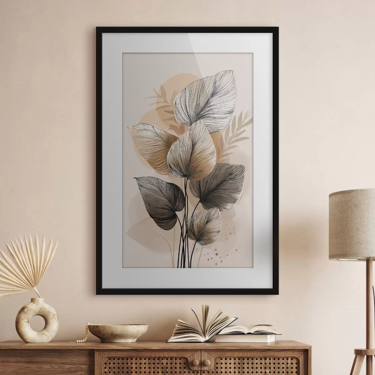 Poster Sanfte Formen f49650