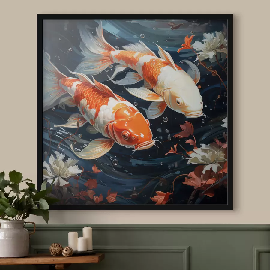 Fototapete Fisch im Wasser f49660