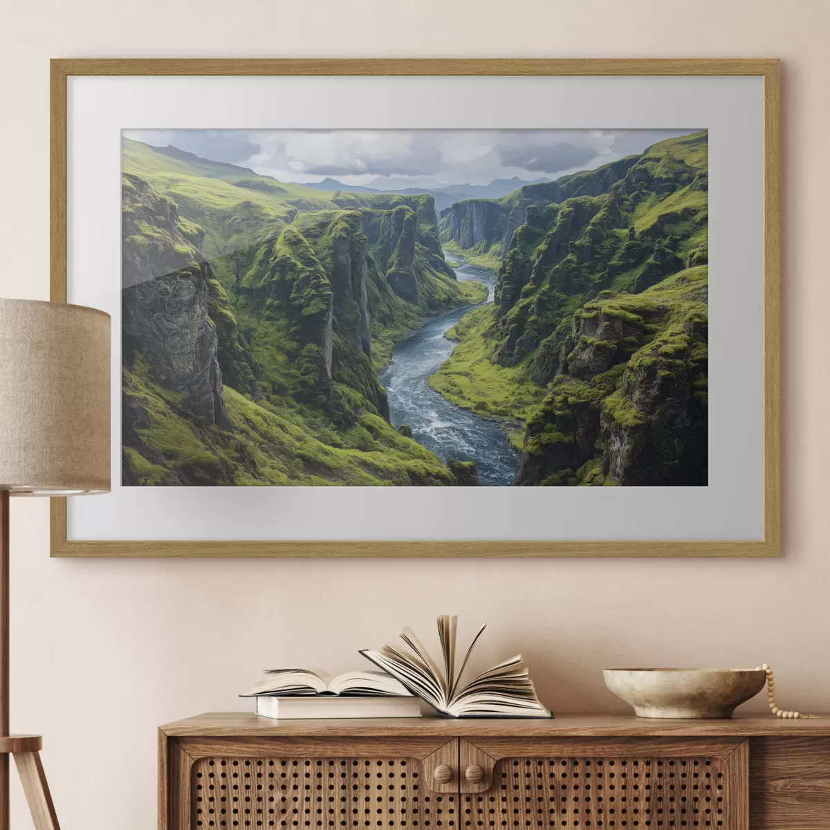 Poster Blick auf die Schlucht f49662