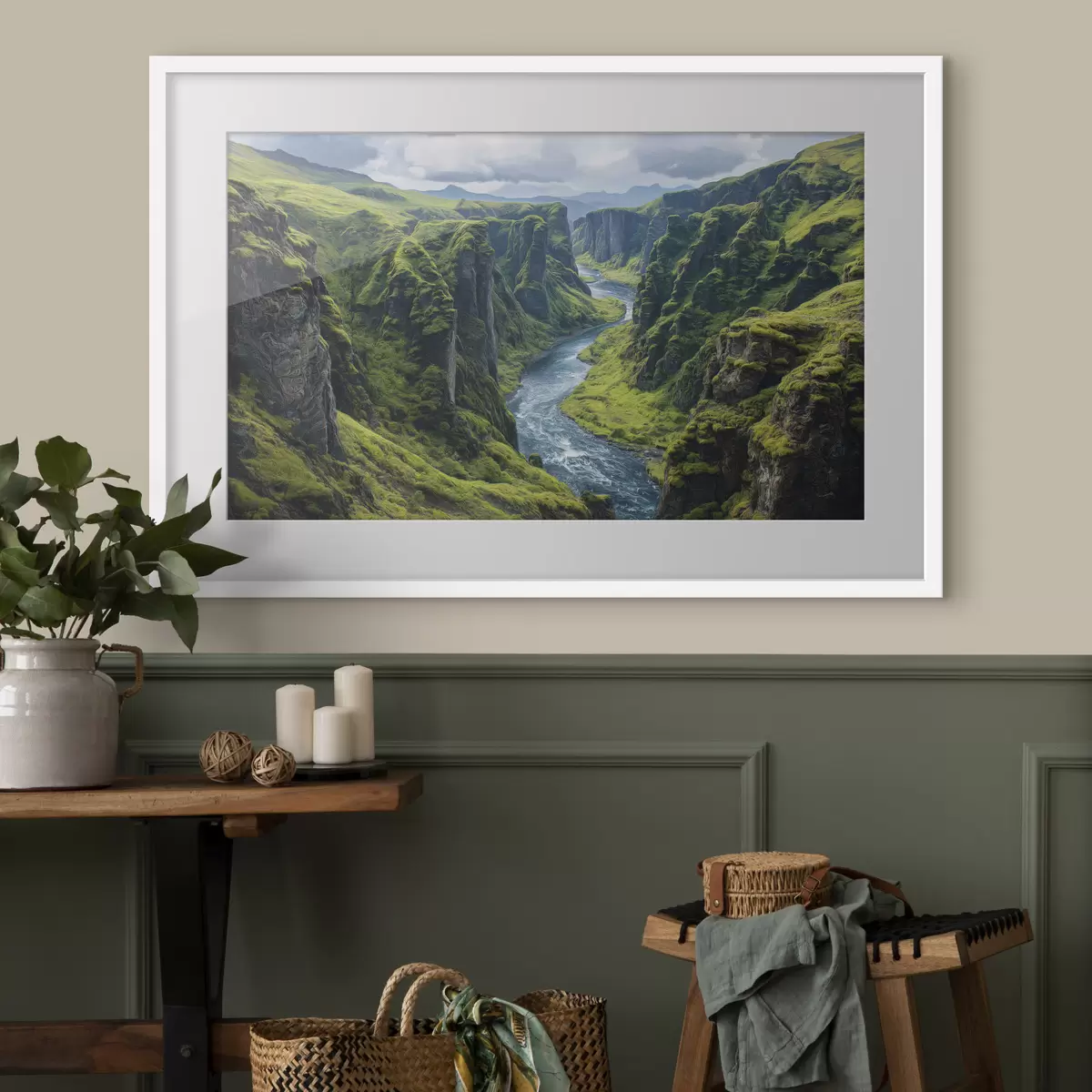 Poster Blick auf die Schlucht f49662