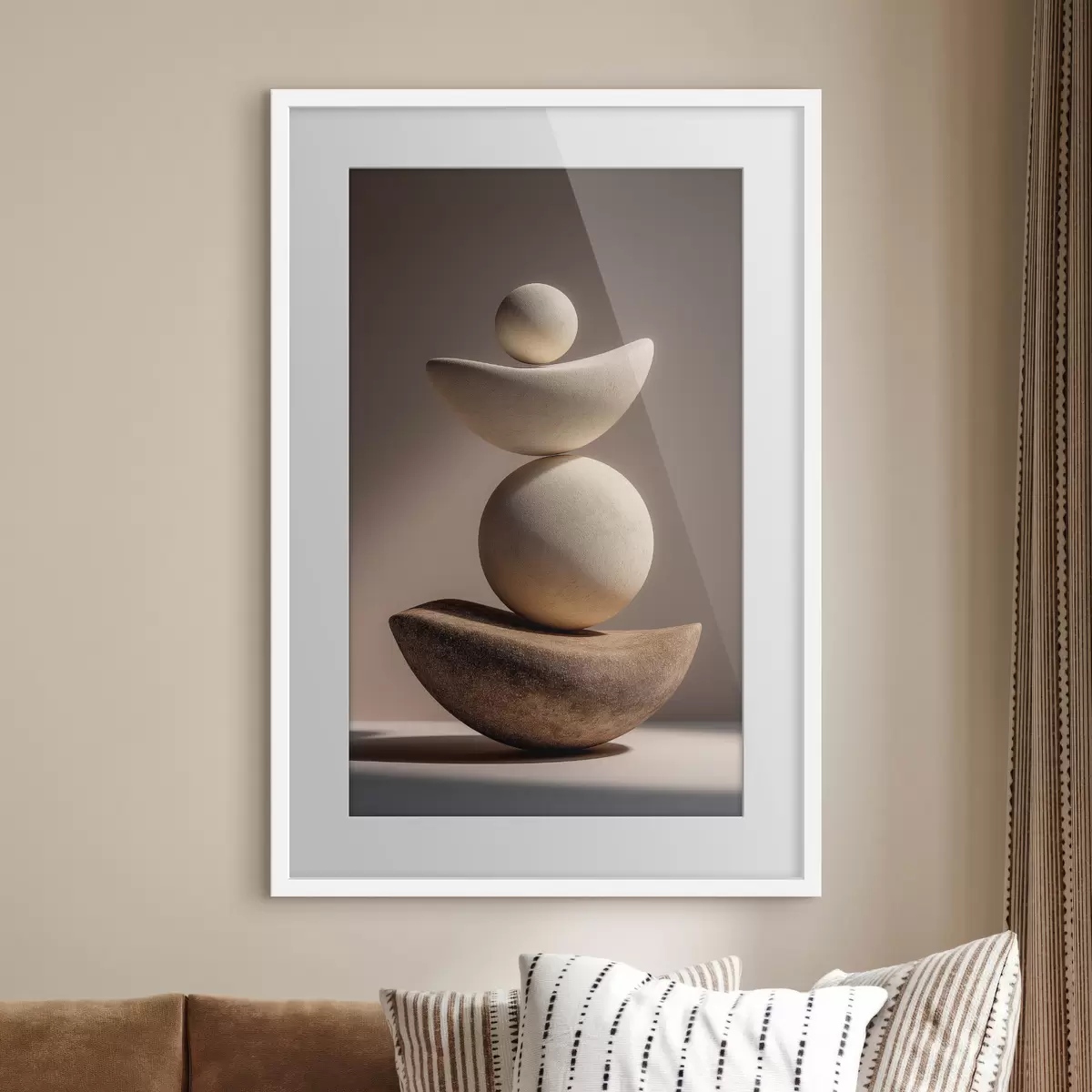 Poster Zarter Stein f49670