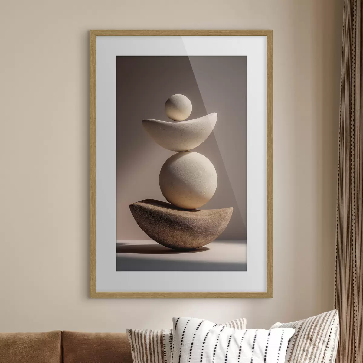 Poster Zarter Stein f49670