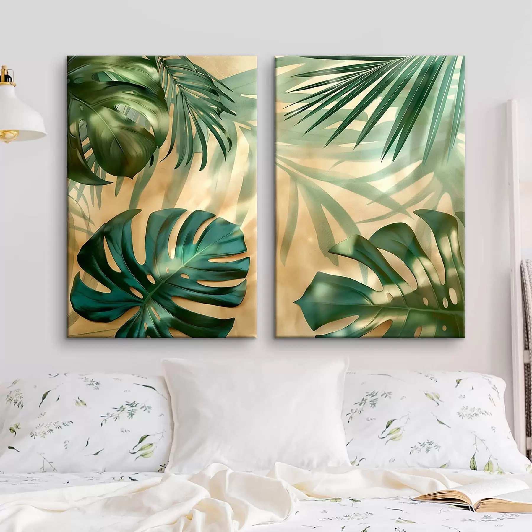 Fototapete Tropische Monstera-Blätter m30609