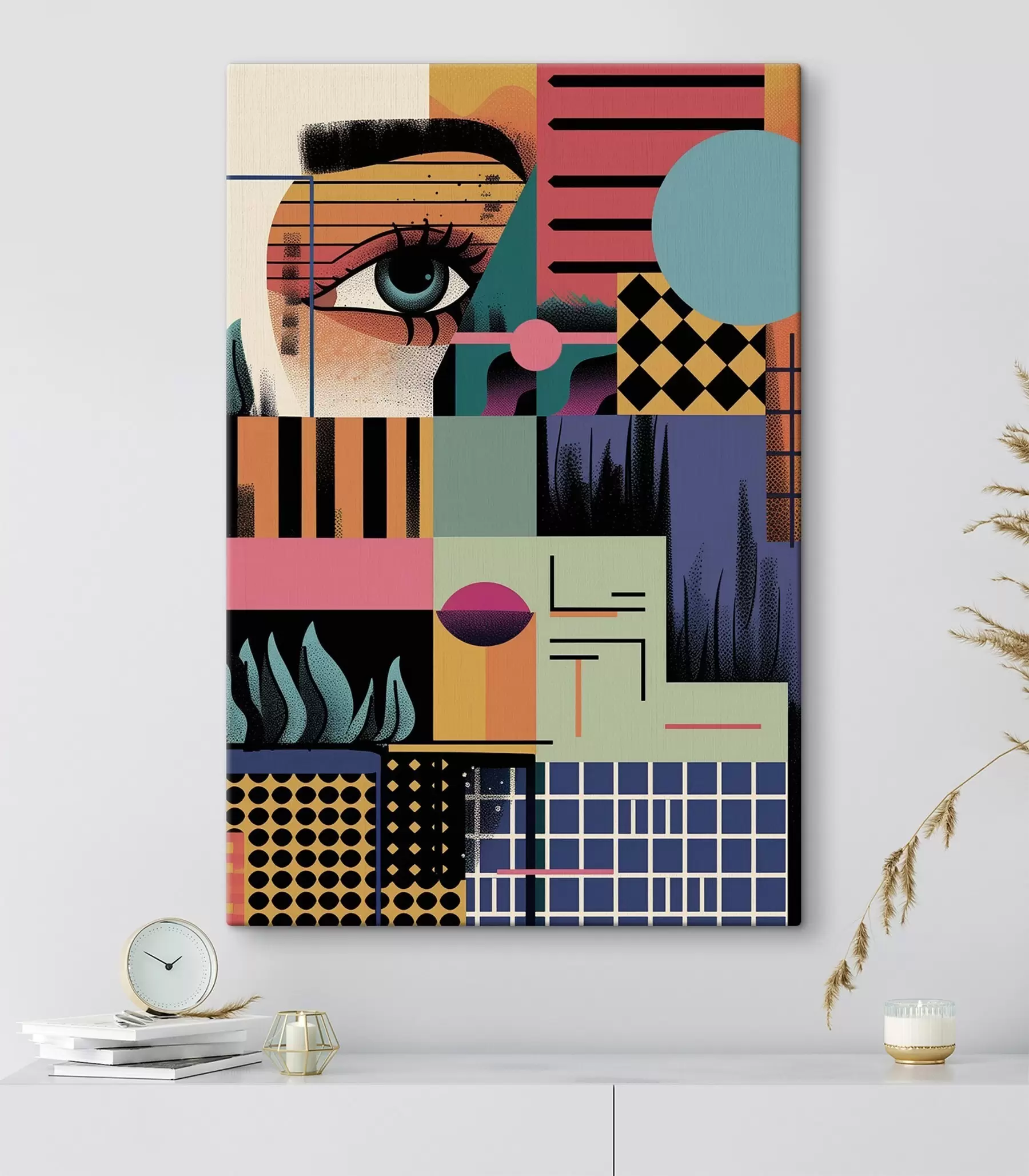Fototapete Geometrische Abstraktion, Pop-Art s49739