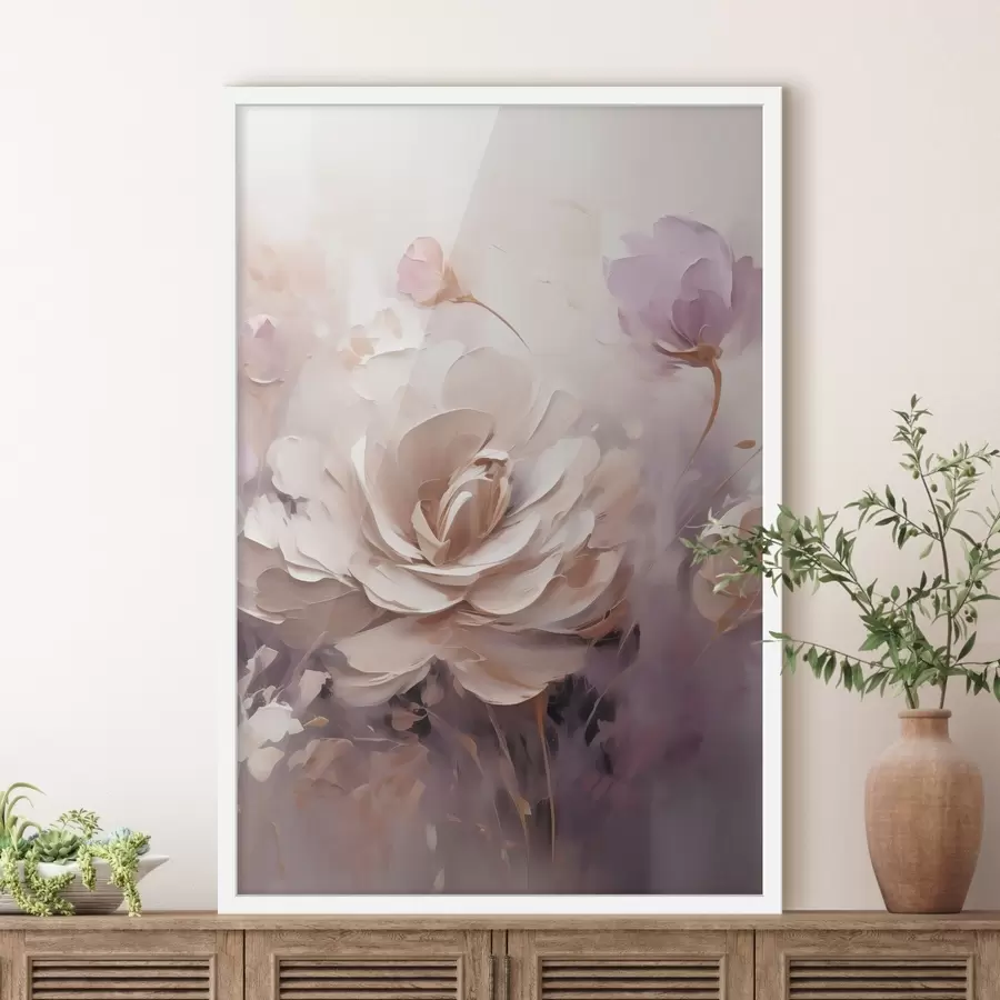 Fototapete Creme-Rose f49735