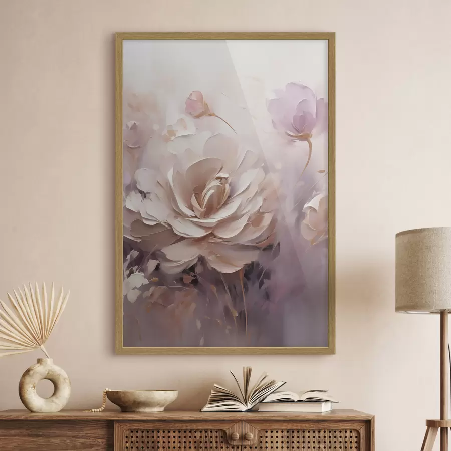 Fototapete Creme-Rose f49735