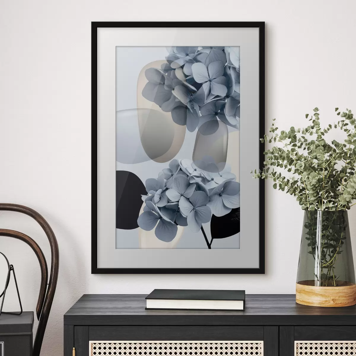Poster Hortensien-Arrangement f49698