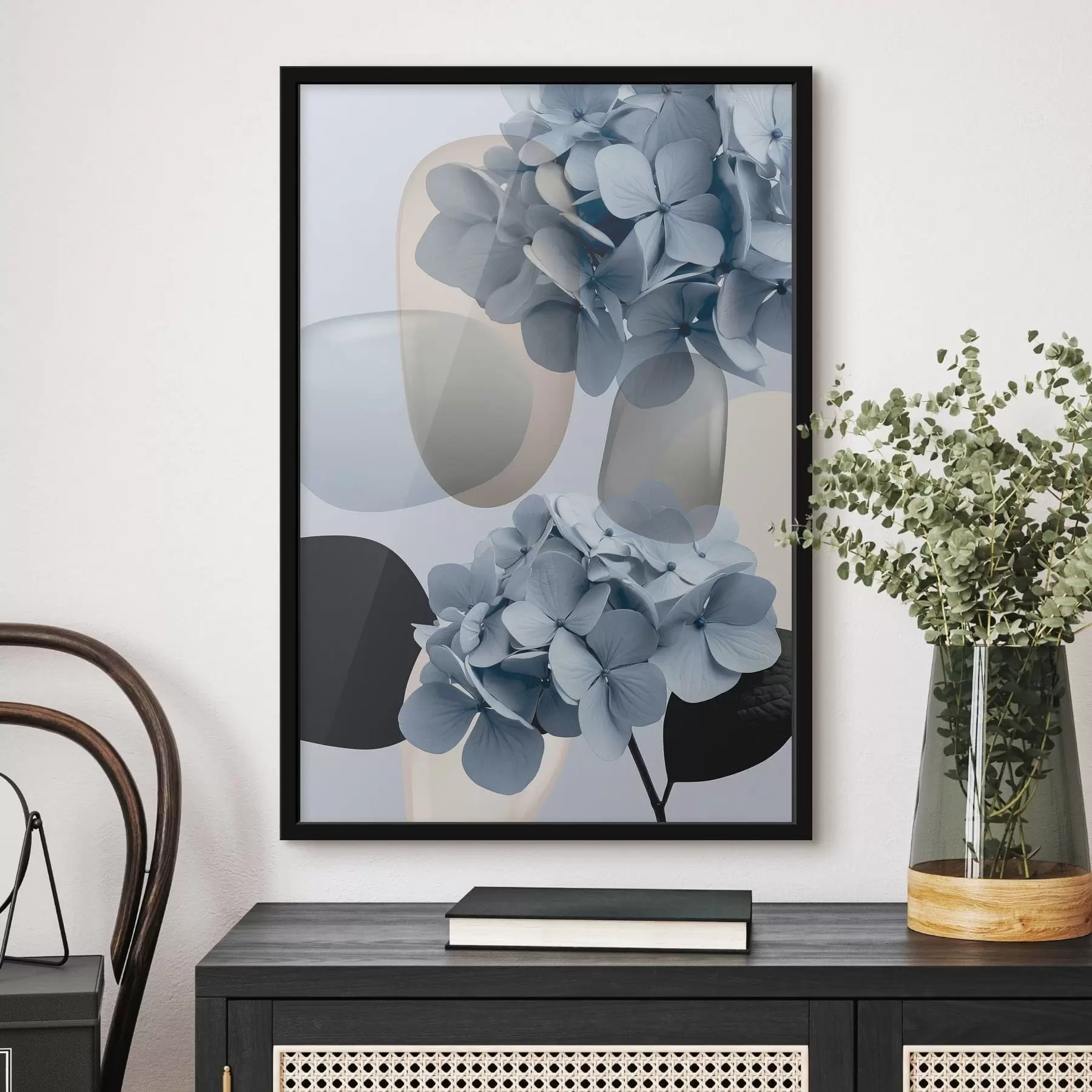 Fototapete Hortensien-Arrangement f49698