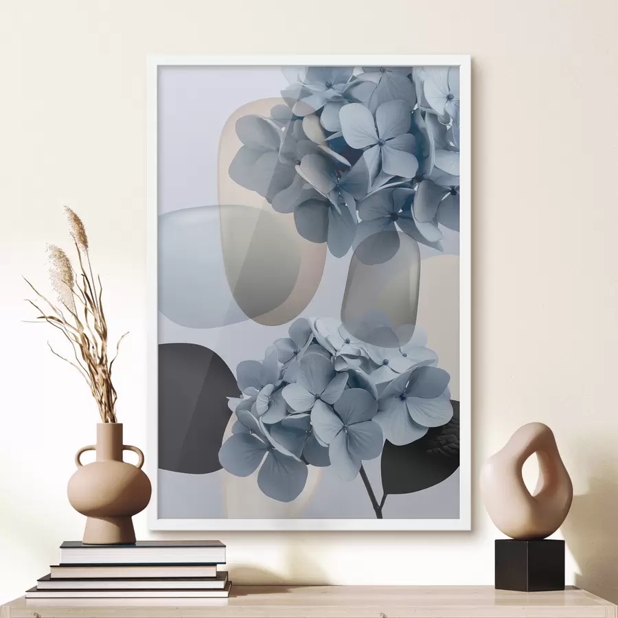 Fototapete Hortensien-Arrangement f49698