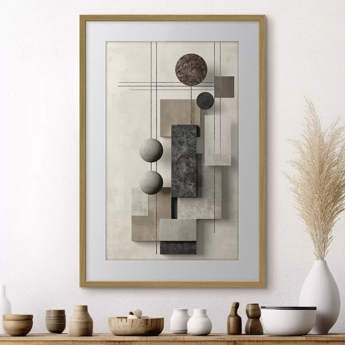 Poster Begegnung und Freude f49704