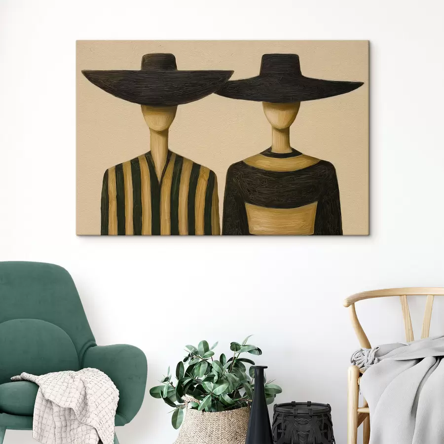 Fototapete Stilisierte Figuren s49829