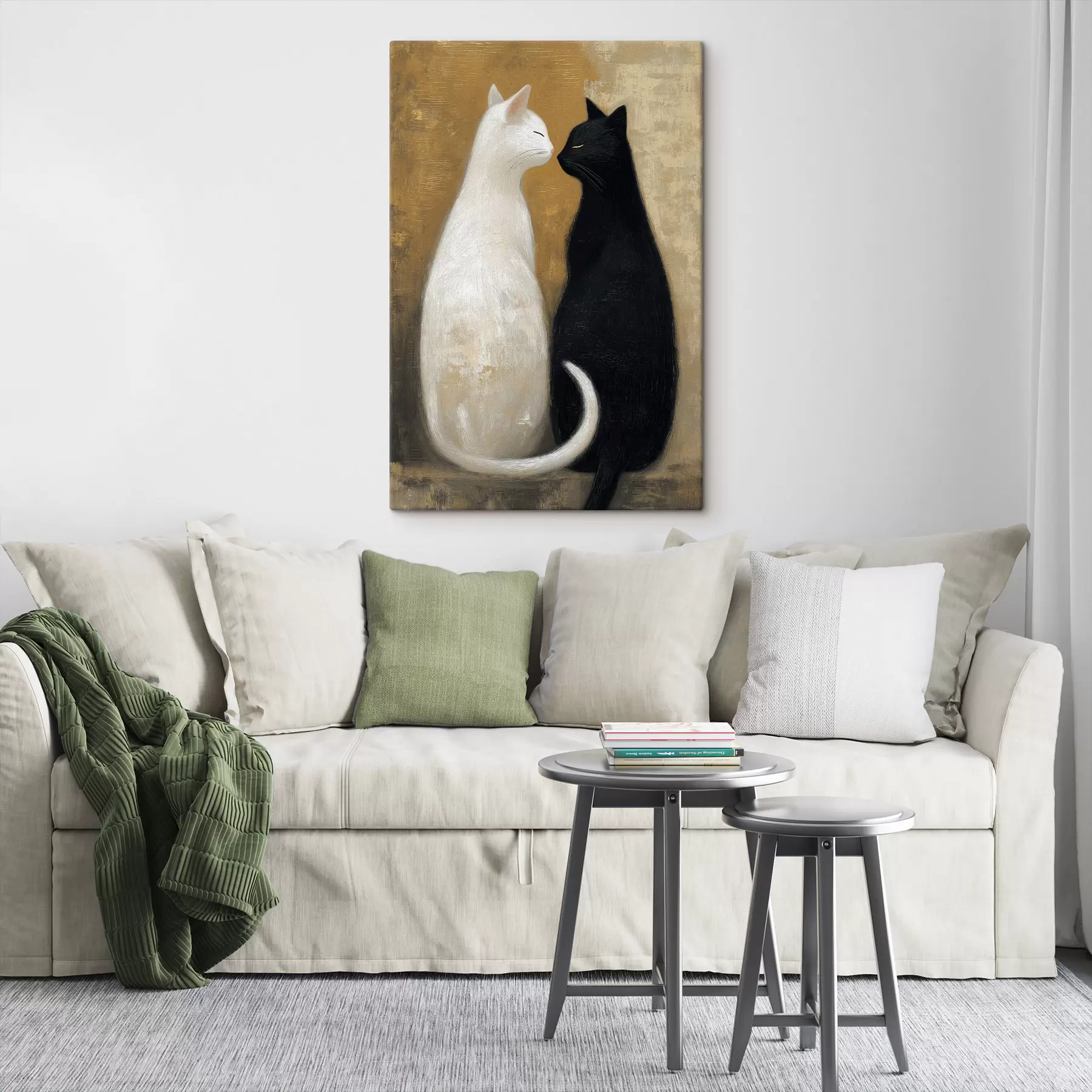 Fototapete Zwei Katzen s49836