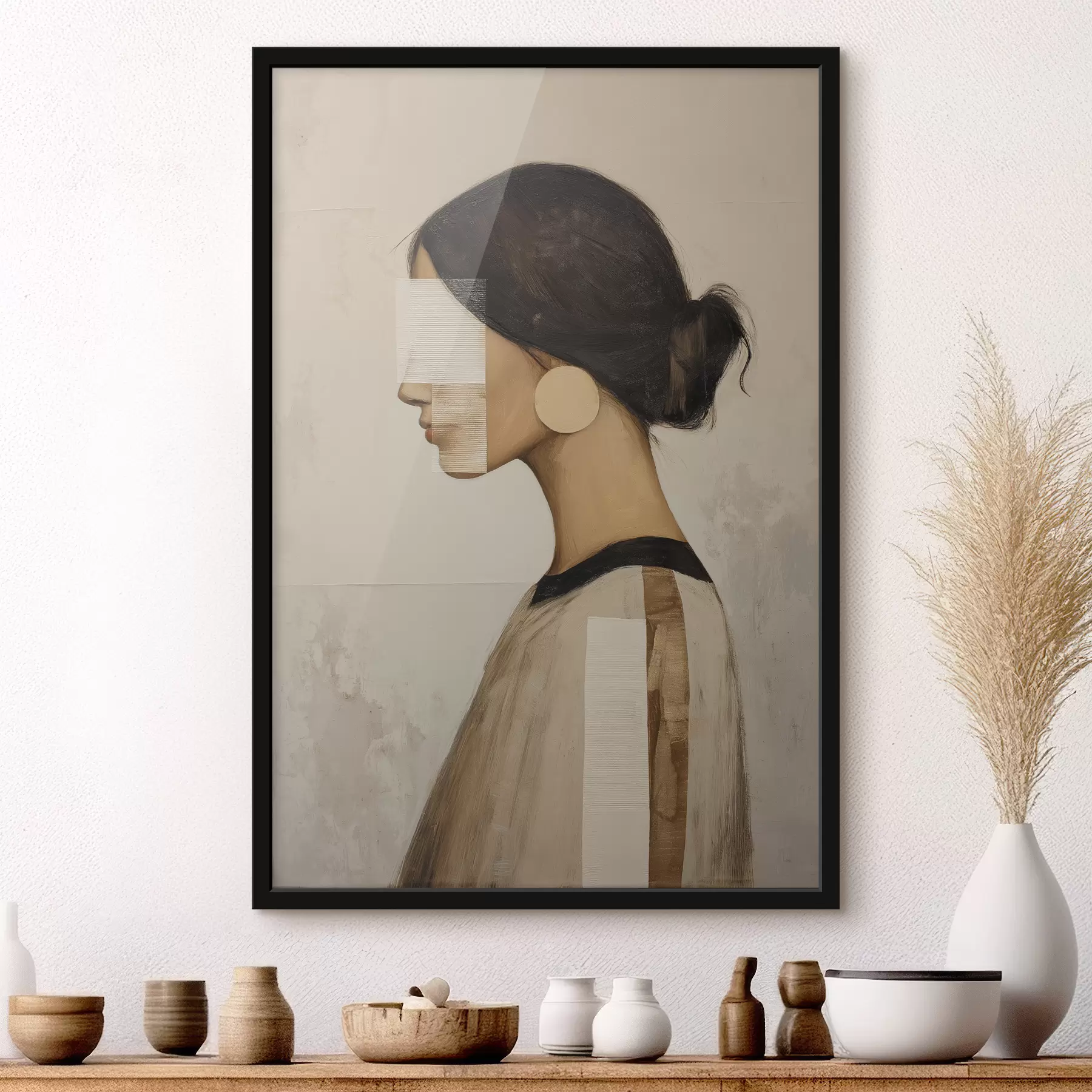 Fototapete Frauenprofil f49828