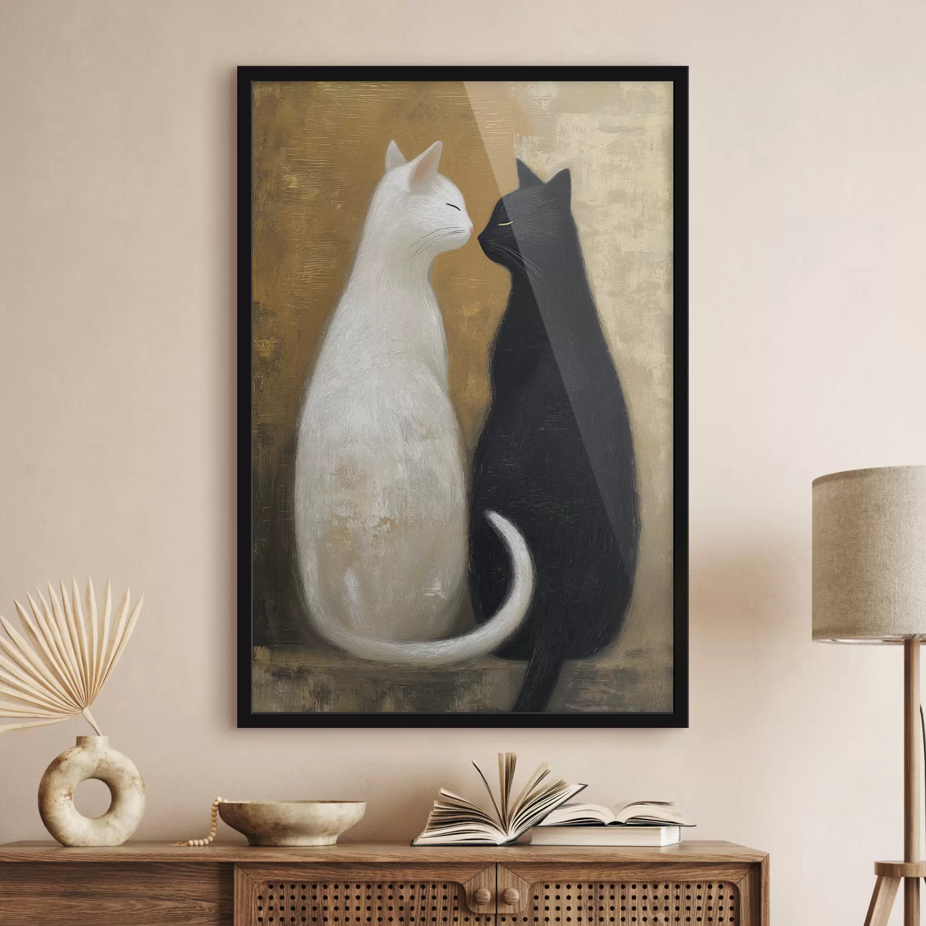 Fototapete Zwei Katzen f49836