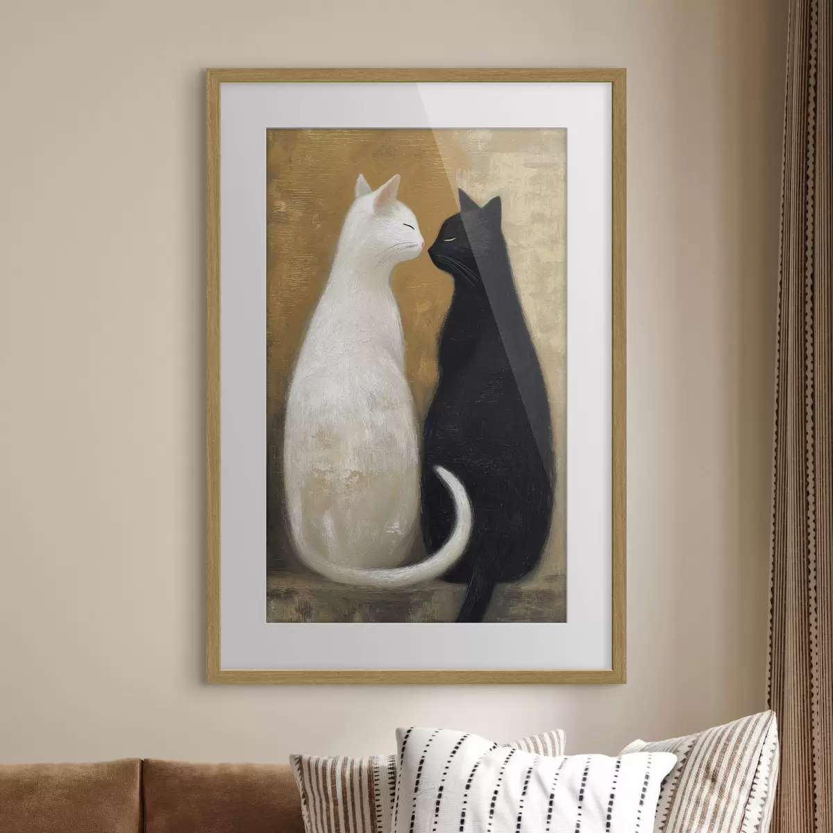 Poster Zwei Katzen f49836