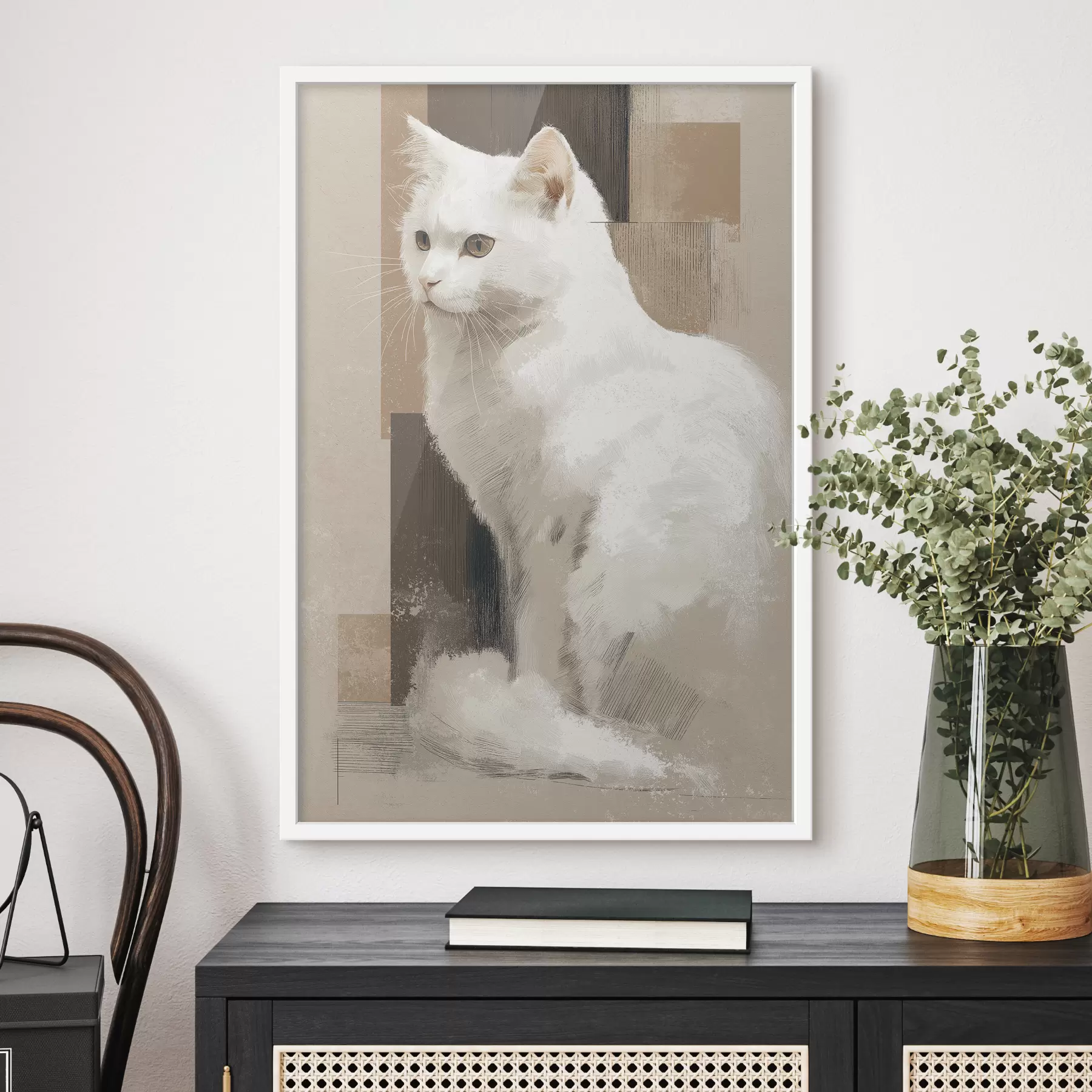 Fototapete Katze und Vertrauen f49837