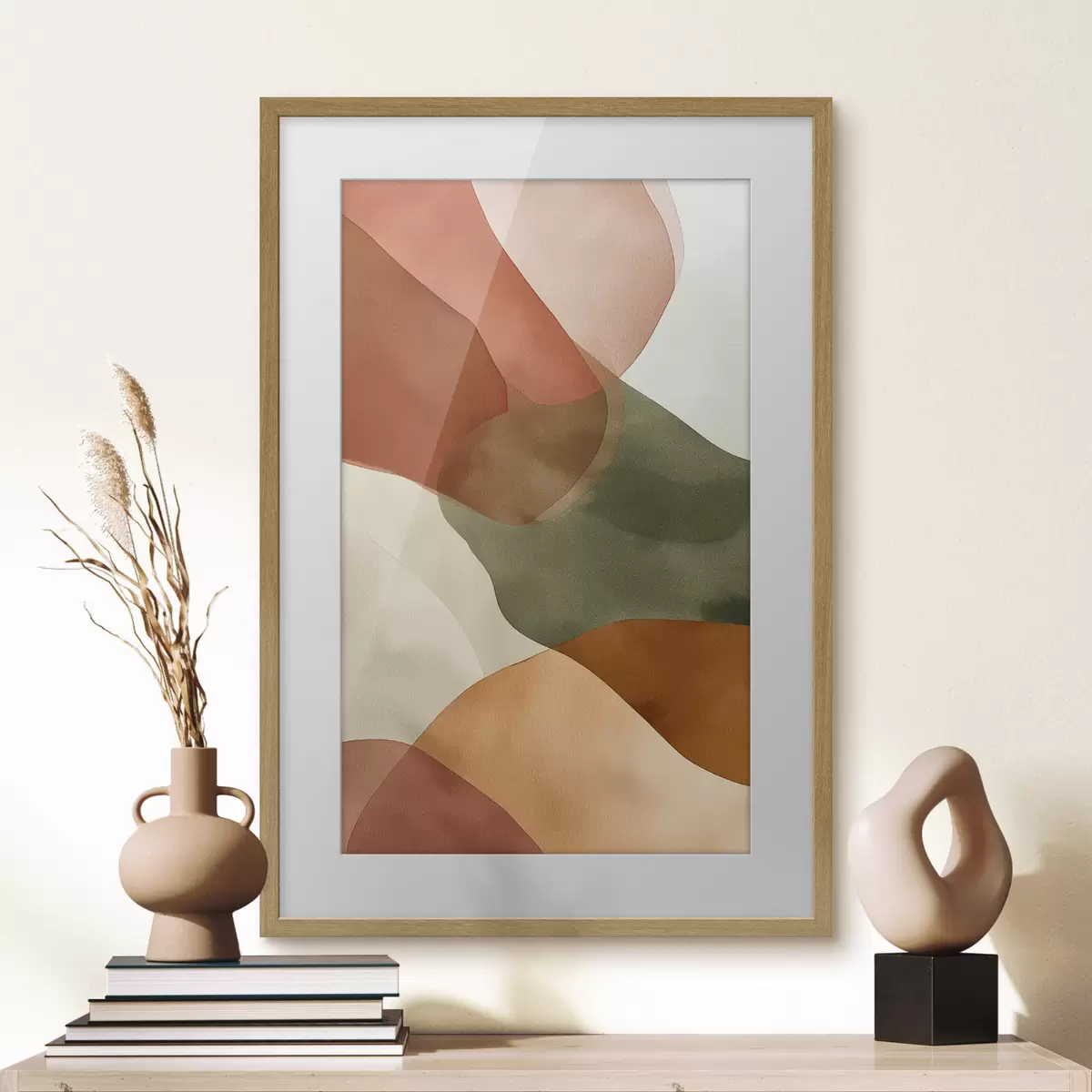 Poster Abstraktion mit Bezug zur Erde f49845