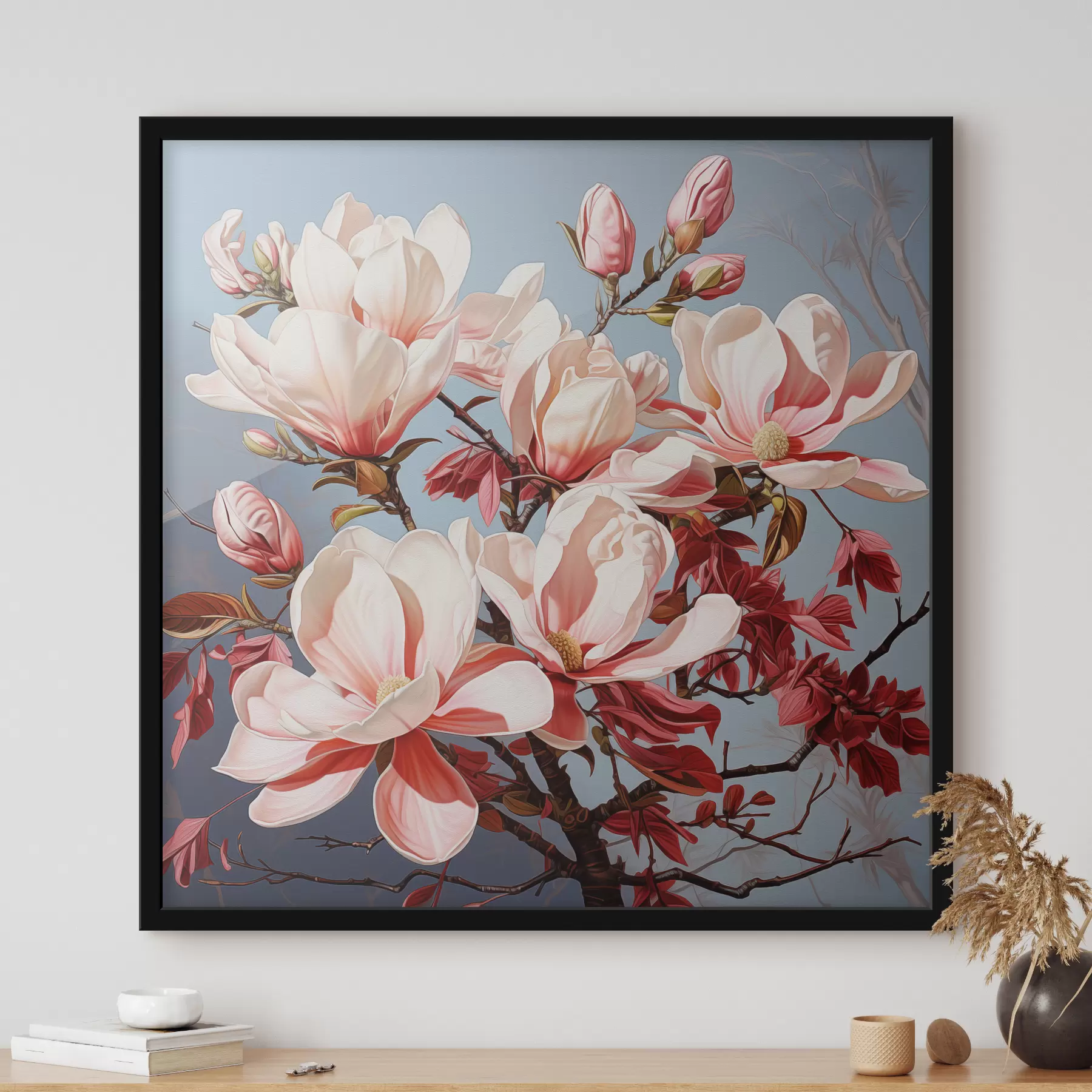 Fototapete Magnolien im Morgengrauen f49850