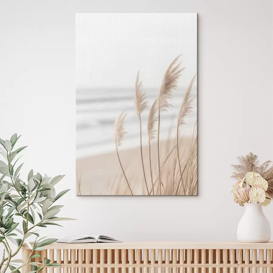 Fototapete Schilf am Meer s49800