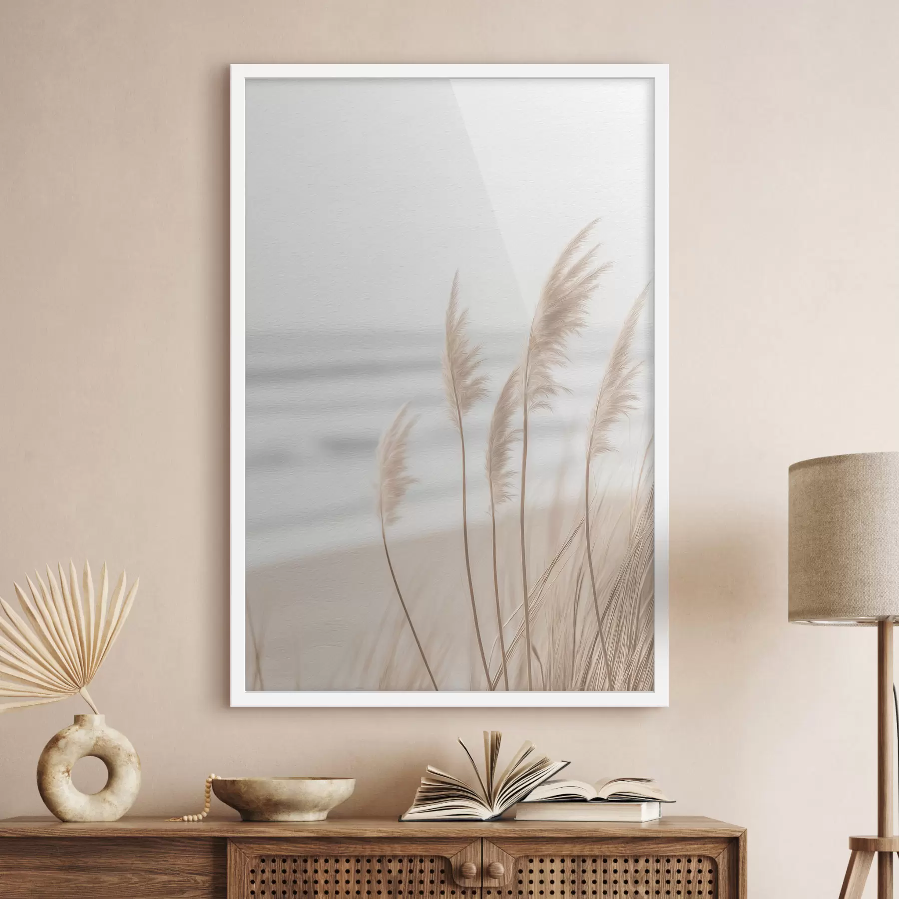Fototapete Schilf am Meer f49800