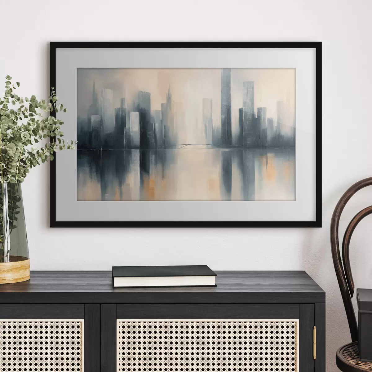 Poster Stadtsilhouette f49821