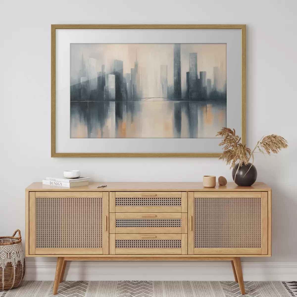 Poster Stadtsilhouette f49821