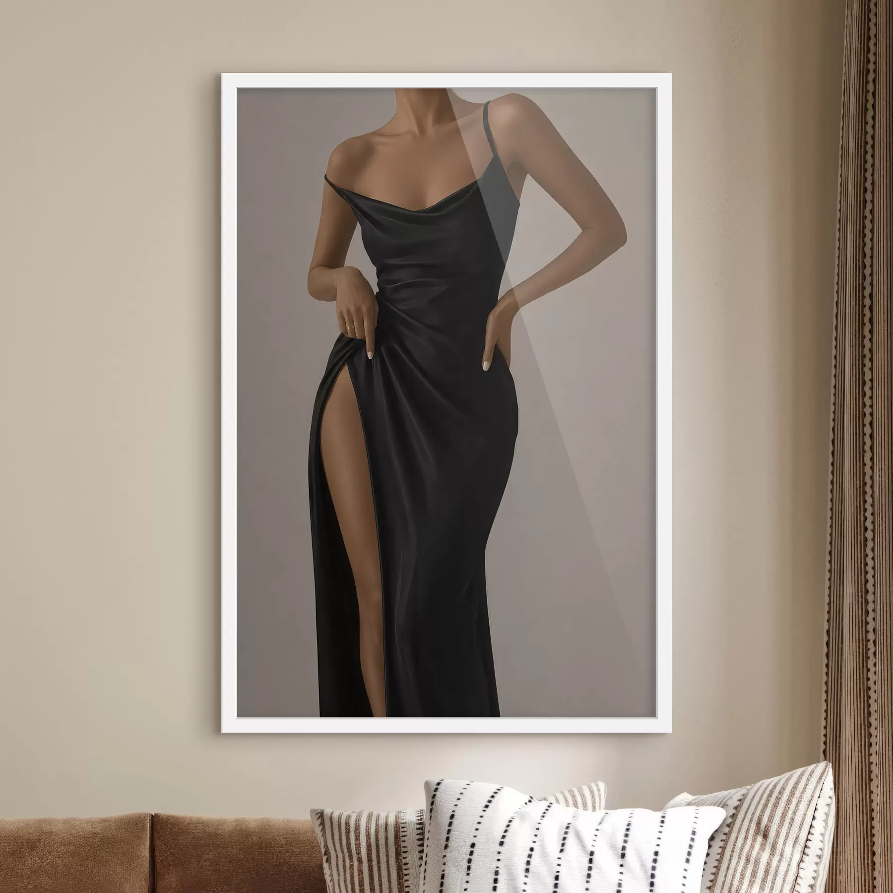 Fototapete Schwarzes Kleid f49822