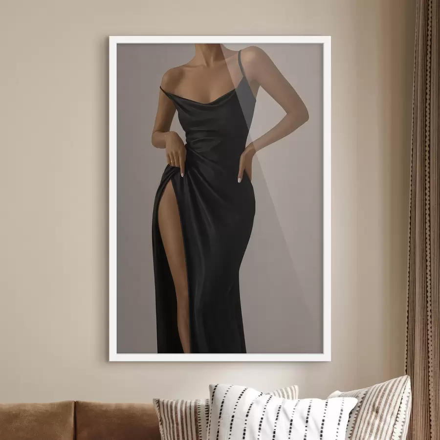 Fototapete Schwarzes Kleid f49822