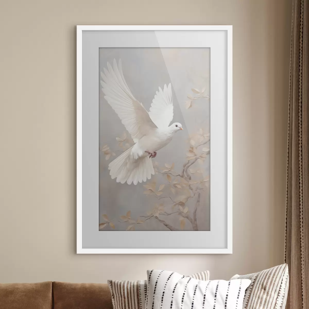 Poster Blätter und Leben f49763