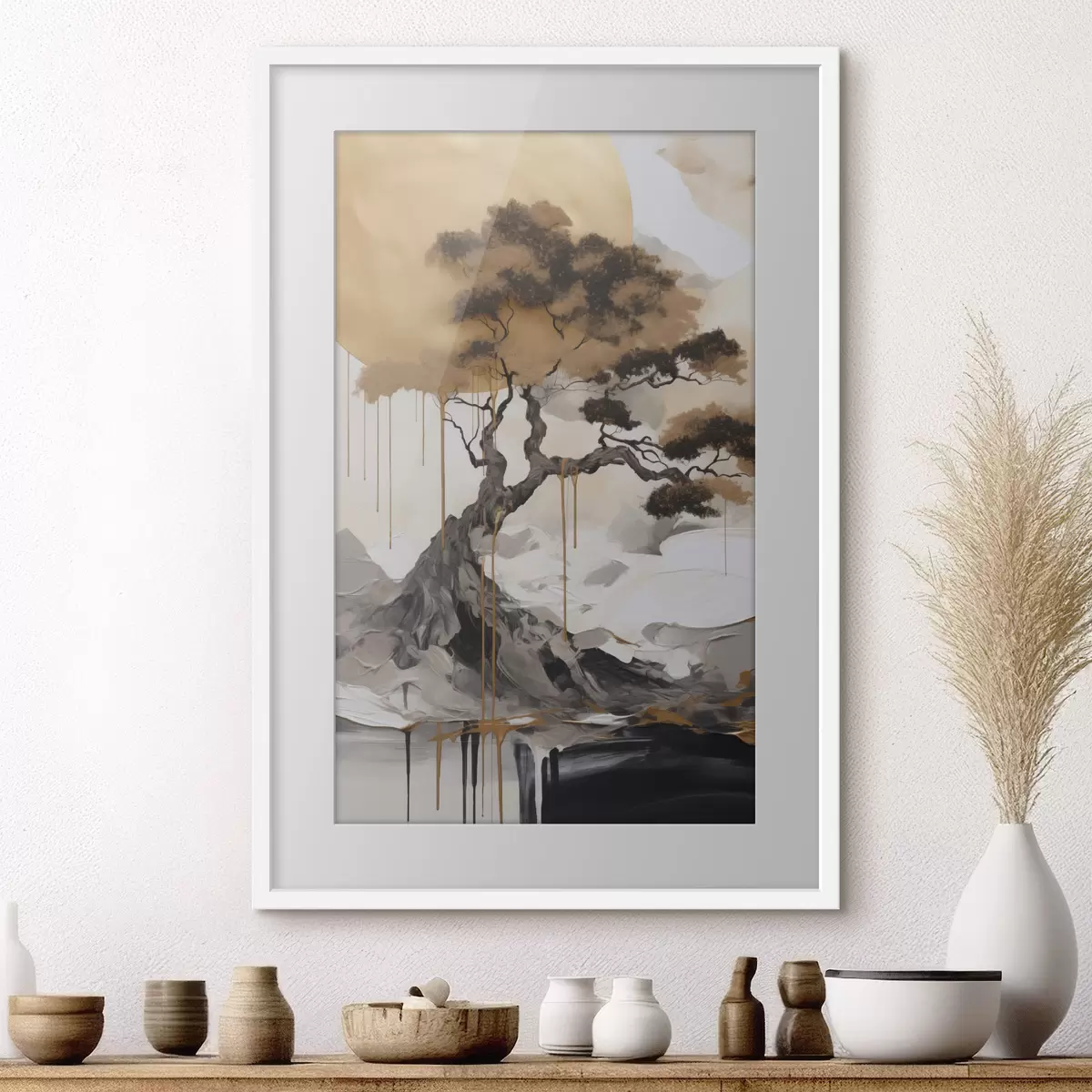 Poster Baum und Frieden f49785