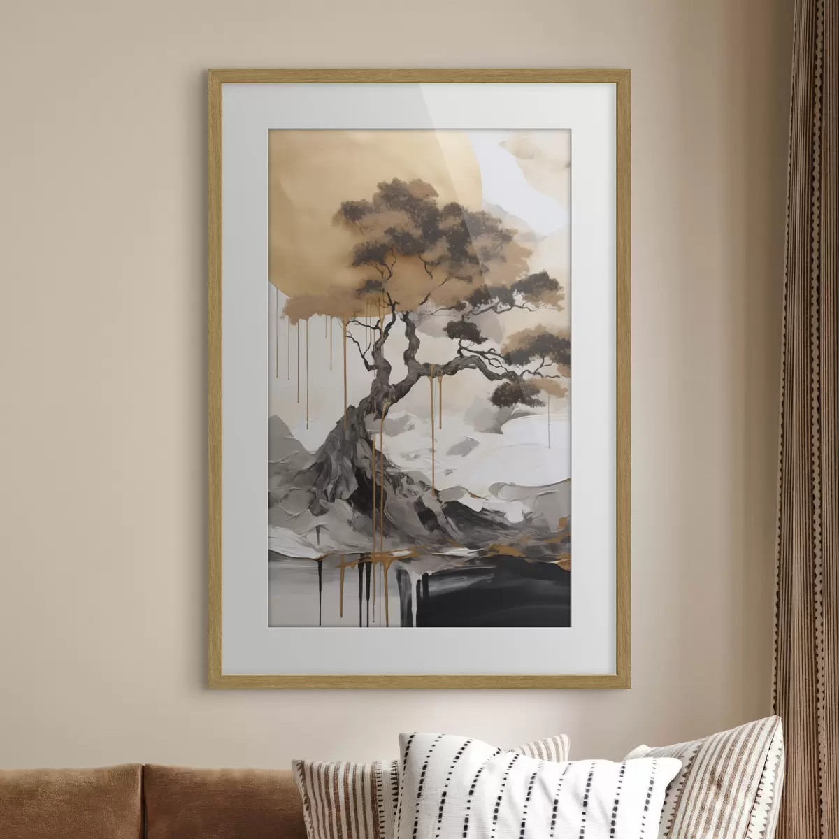 Poster Baum und Frieden f49785