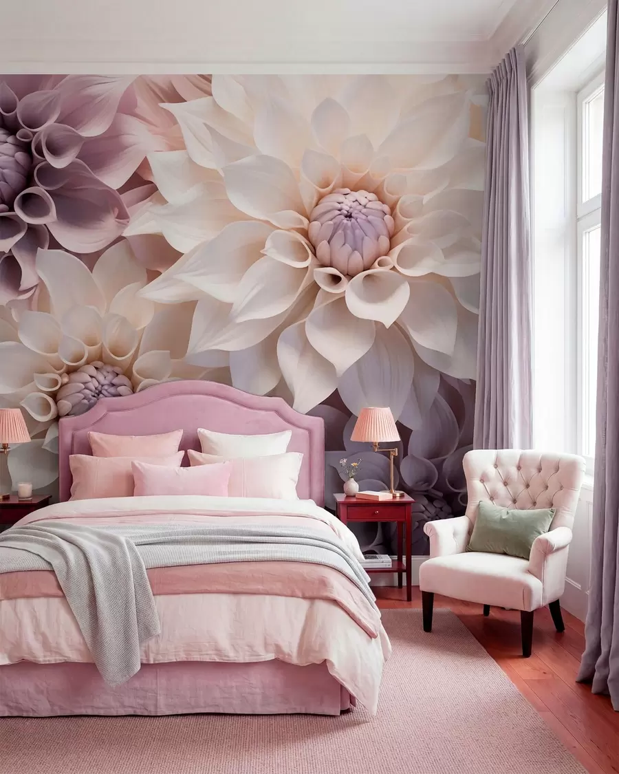 Fototapete Klassische Blumen w05774