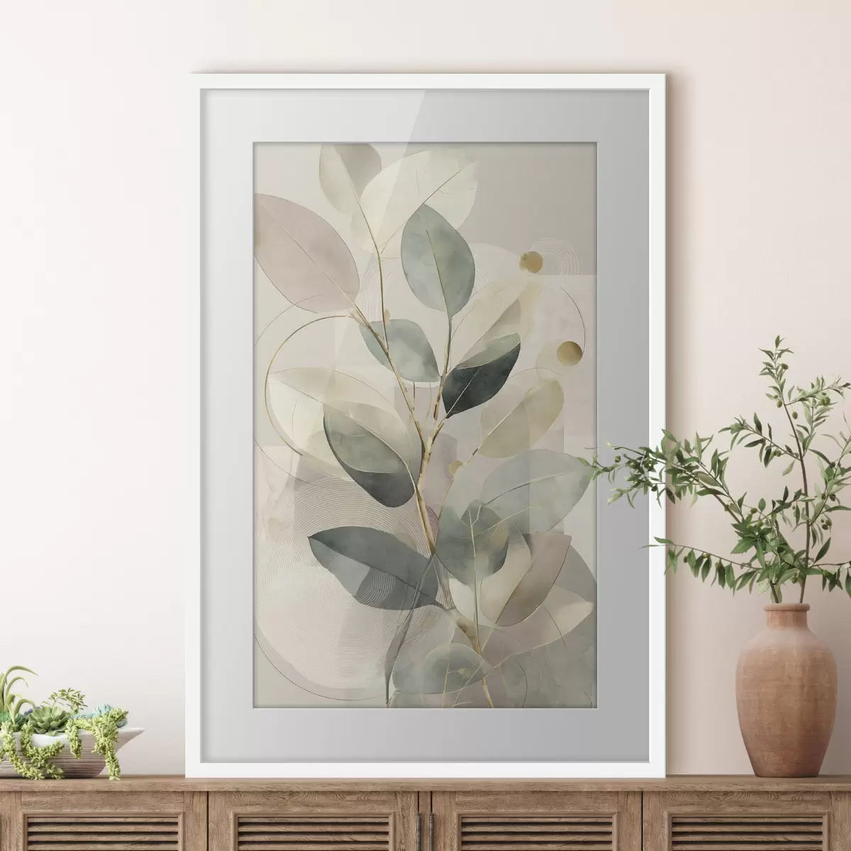 Poster Durchscheinendes Laub f49878