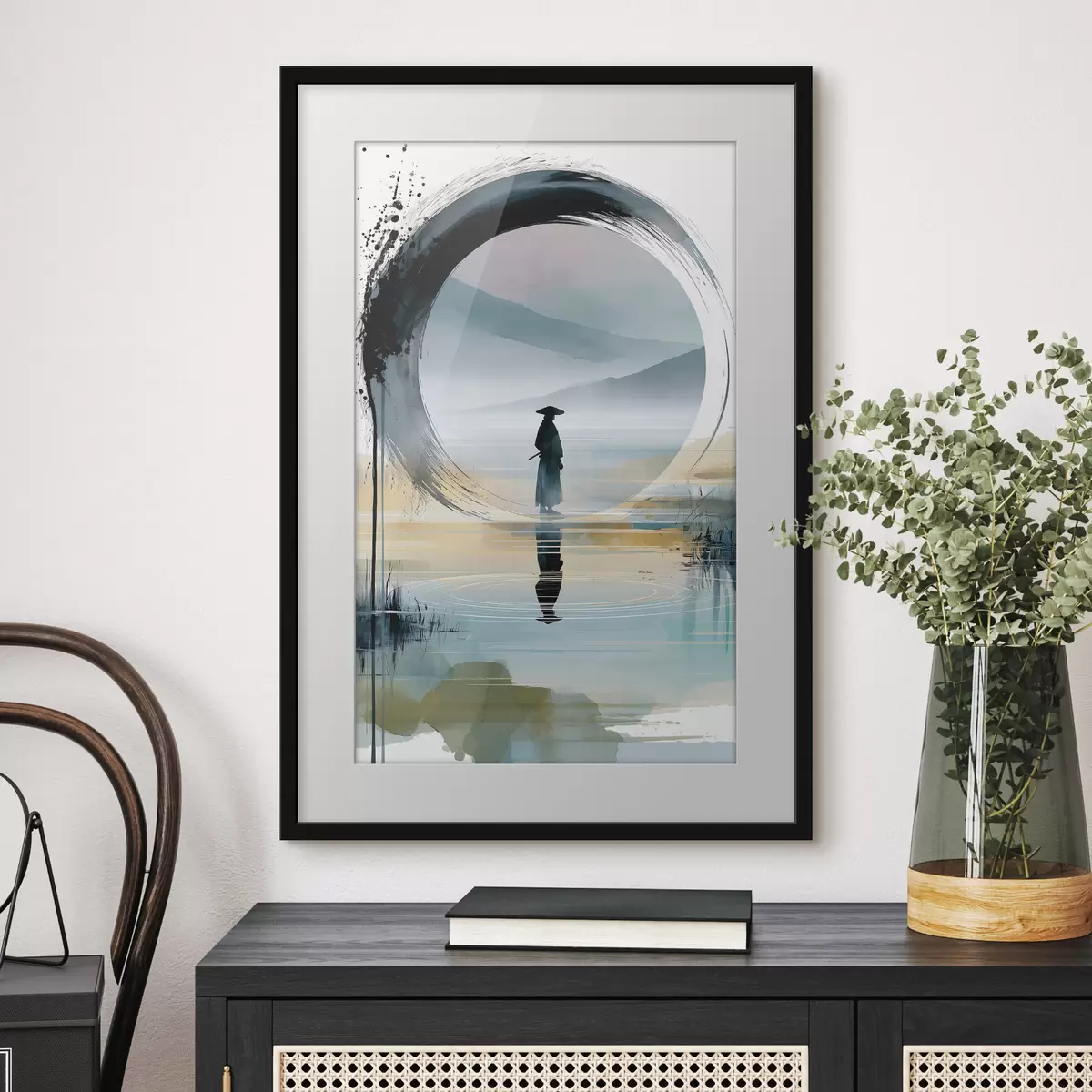Poster Stille im Kreis f49880