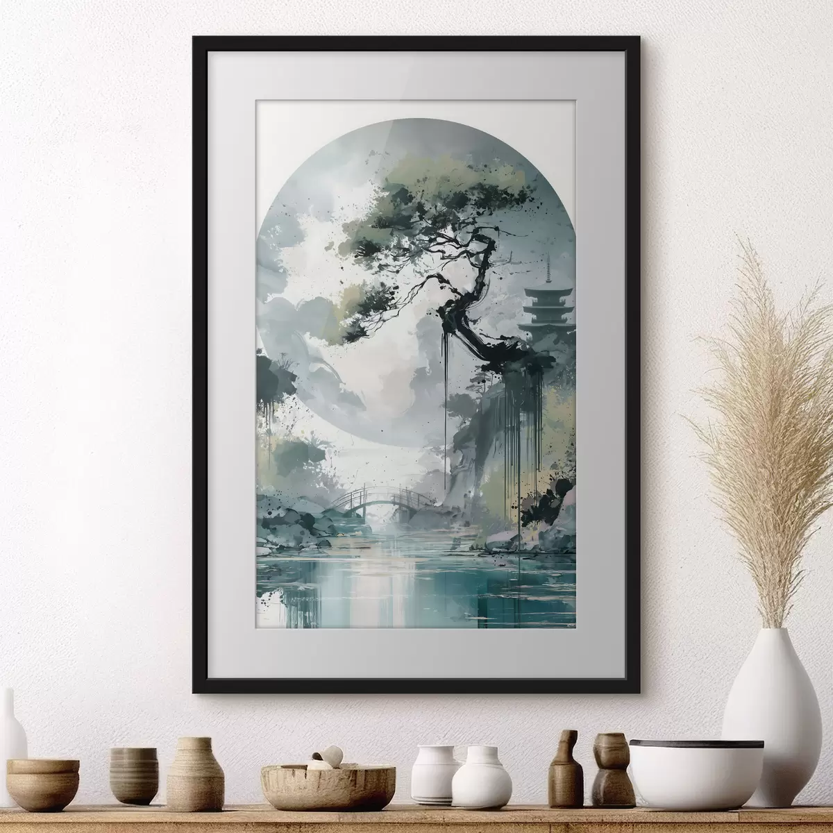 Poster Baum und Träumerei f49881