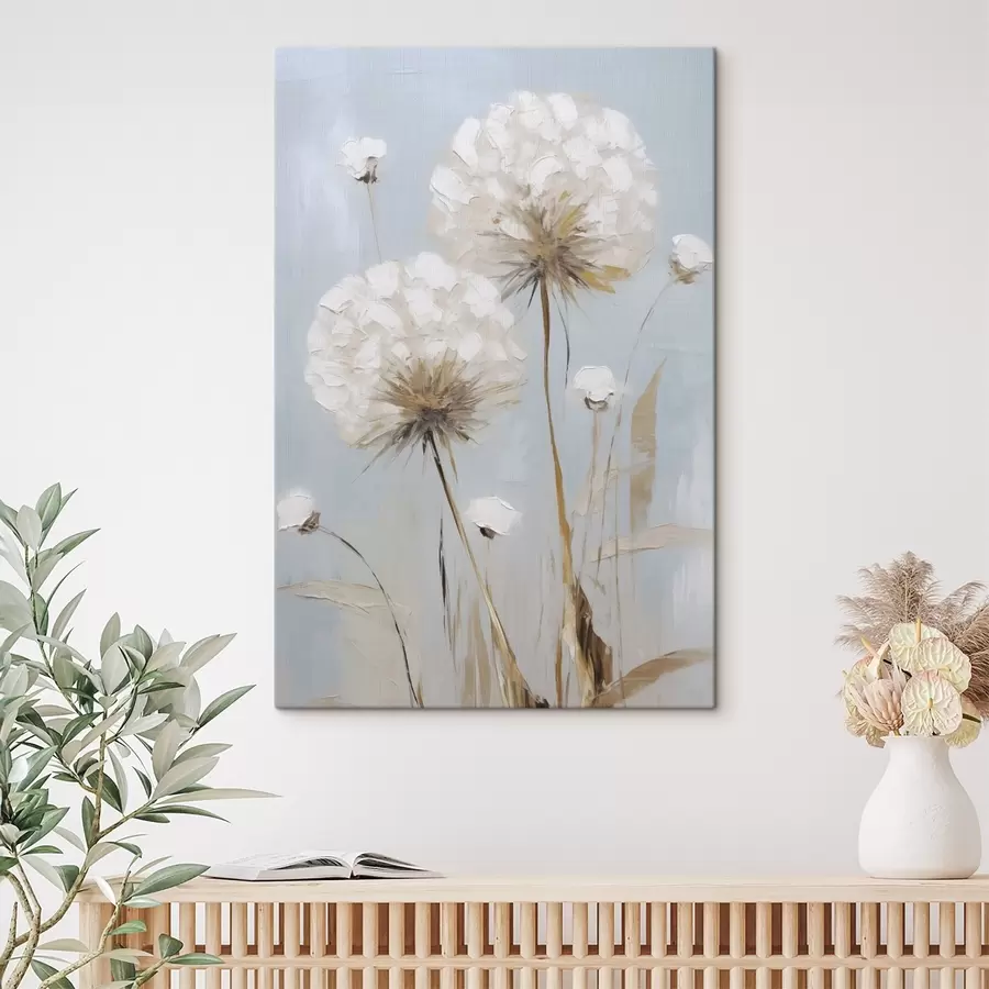 Fototapete Gemälde im Stil von „Dandelions“ s49896