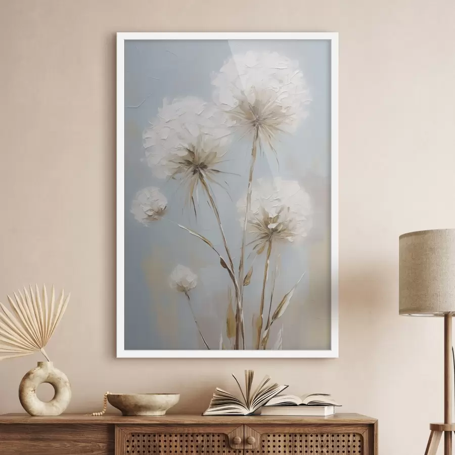 Fototapete Gemälde im Stil von „Dandelions“ f49895