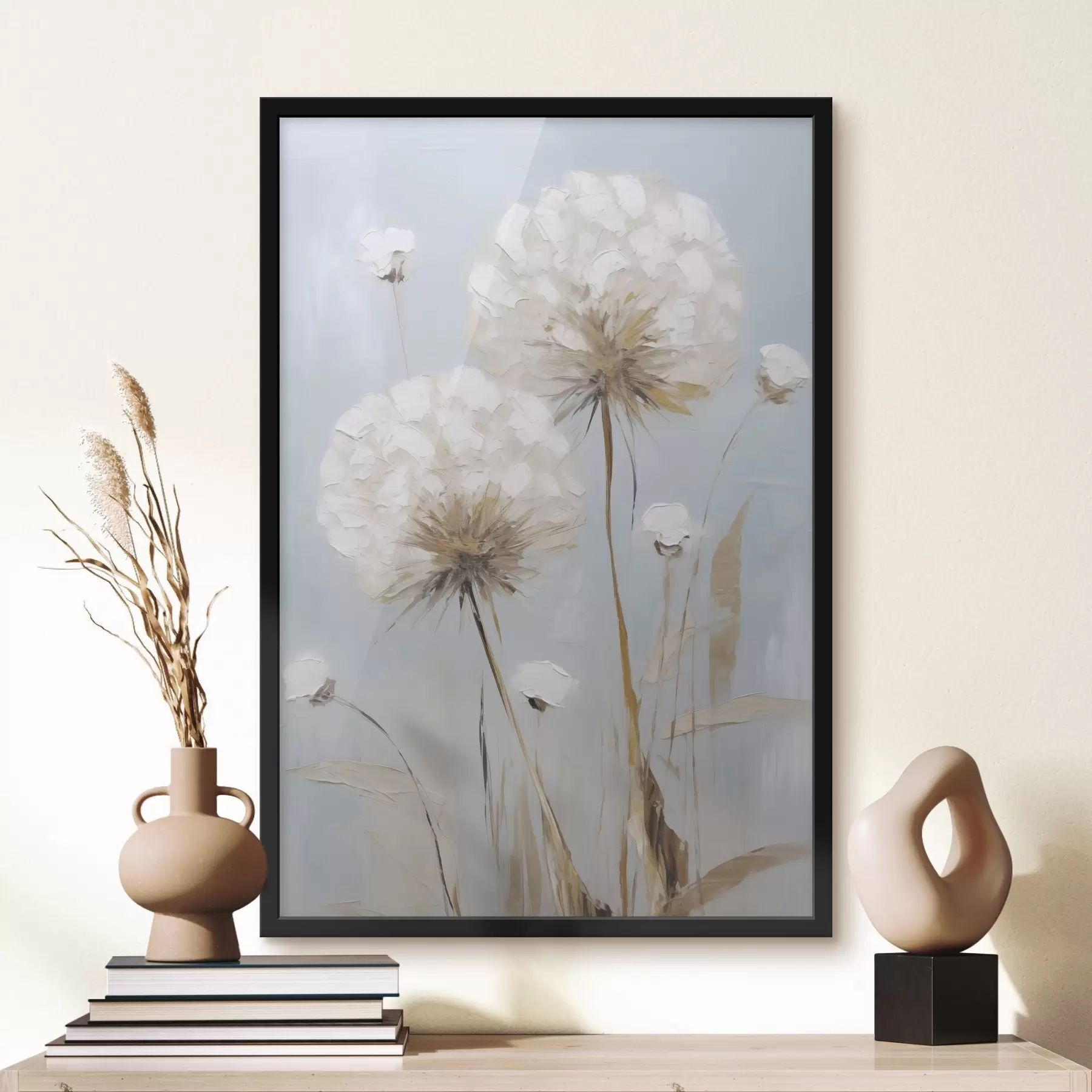 Fototapete Gemälde im Stil von „Dandelions“ f49896
