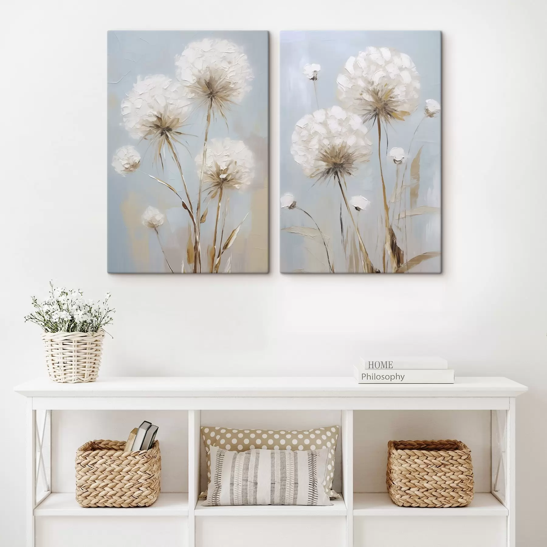 Fototapete Gemälde im Stil von „Dandelions“ m30731